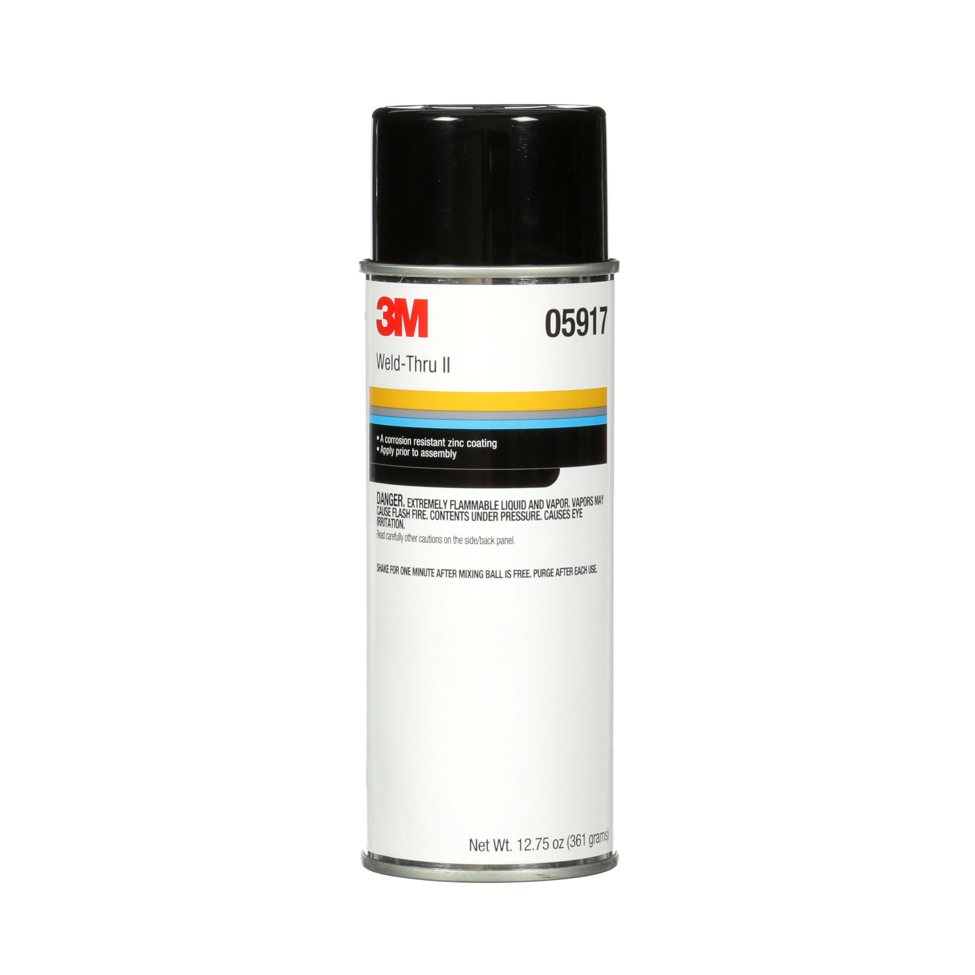 3M 05917 Weld-Through II Coating, Gray, 528 sq. ft. Coverage, 12.75 oz.