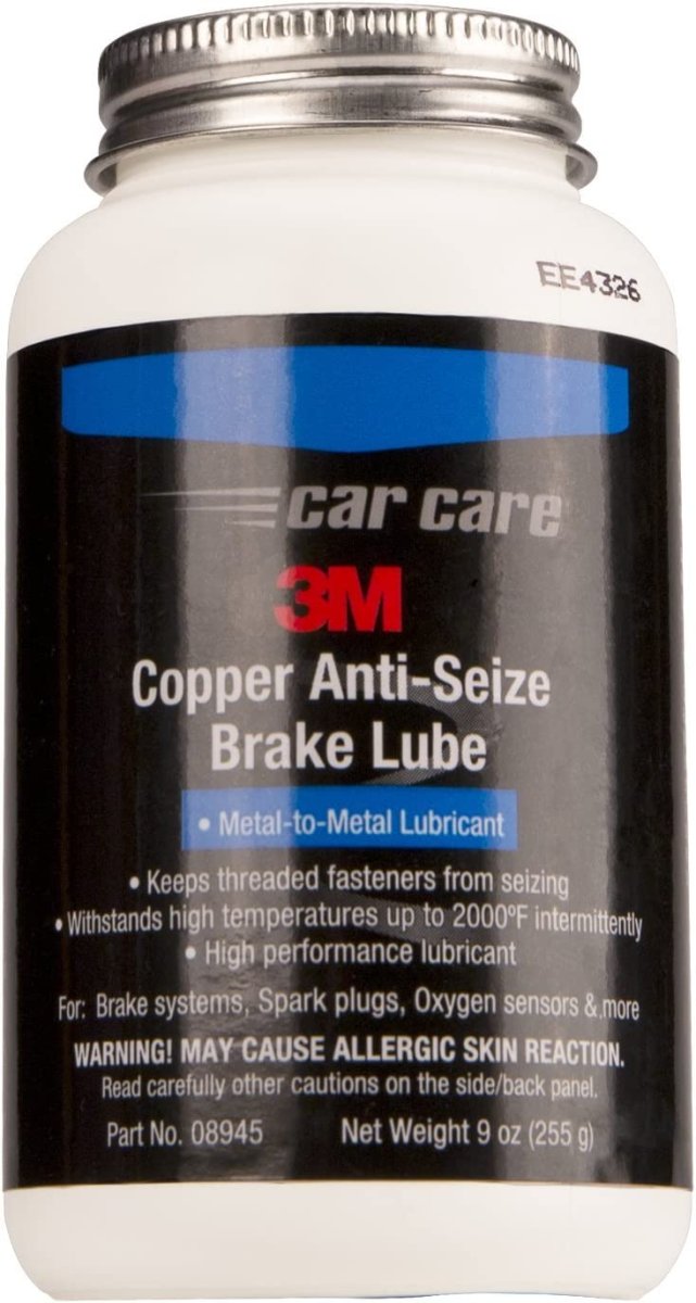 3M 08945 Copper Anti Seize Brake Lube, 9 oz.