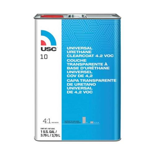 USC 10-1 10 Universal High-Build Urethane Clear Coat, 1 gal, 4:1 Mixing