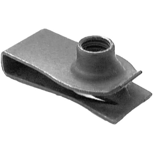 Auveco 10051 Extruded U-Nut, 1/4 in - 20 TPI Screw, Phosphate