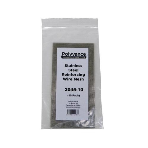 Polyvance 2045-10 Stainless Steel Reinforcing Mesh, 10 Pack