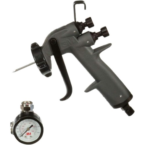 3M 26832 Performance Spray Gun, 1.2 to 2 mm Nozzle Size, 145 psi, 13 scfm