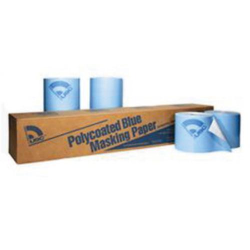 USC 38018 Premium Masking Paper, 18 in W x 738 ft L, Blue