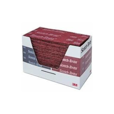 3M Scotch-Brite 64659 Non-Woven Durable Flex Hand Pads, 4-1/2