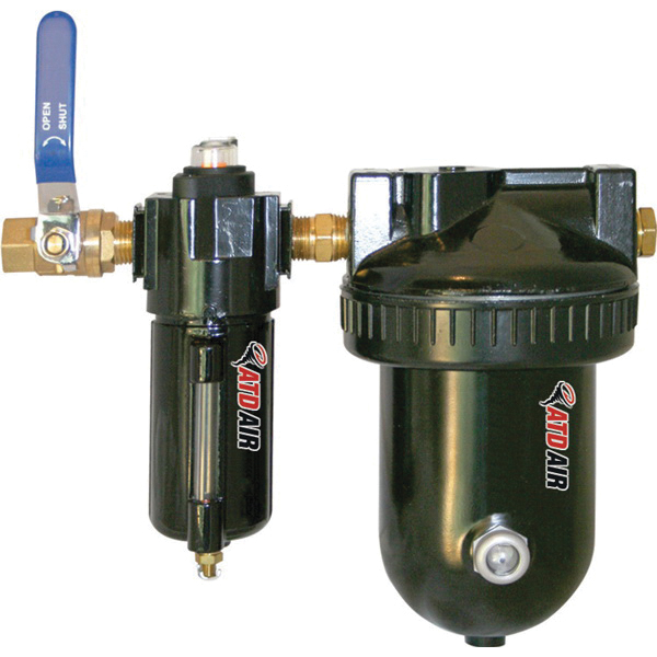 Atd-7880 2-Stage Desiccant Dryer System, 1/2 In Inlet Connection, 1/2 In Outlet Connection, 1 Qt Total