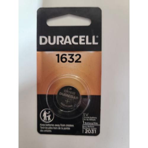 Duracell DL1632 3.0 Volt Lithium Battery, 1 Per Card (Sold by the Card)
