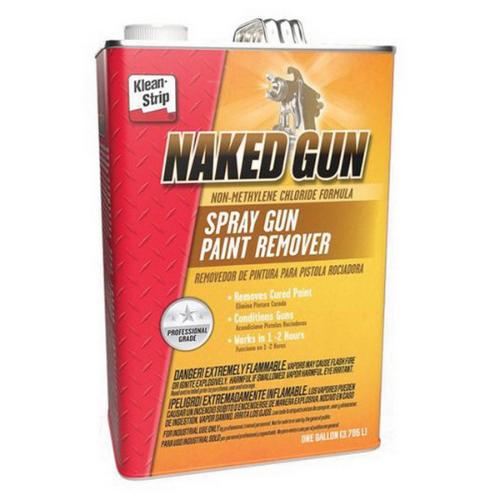 Klean-Strip Naked Gun GSG20 Spray Gun Paint Remover, 1 gal, Yellow, Liquid