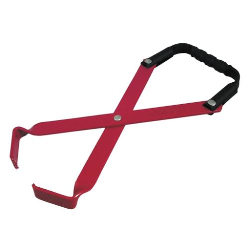 Lisle 57850 Battery Carrier, Adjustable Grip for Lifting Automotive and Marine Batteries
