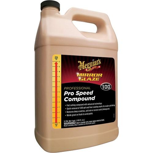 Meguiar's M10001 Mirror Glaze Pro Speed Compound, Liquid, 1 Gallon