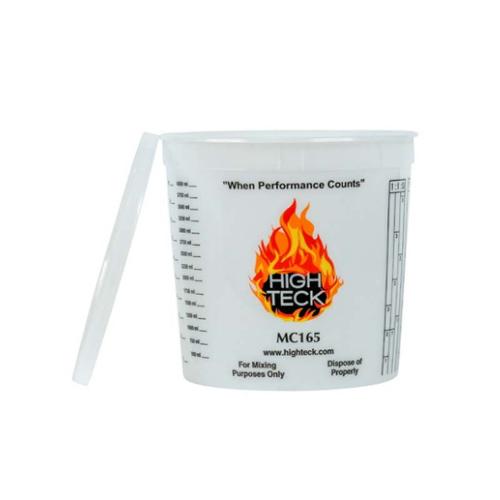 High Teck MC165 Mixing Cup, 5 qt, Polypropylene