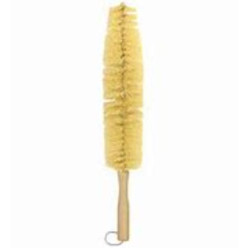 SM Arnold 85-631 Professional Large Wire Wheel Brush Spoke Brush. Natural Tampico Bristles Twisted In A Rust Resistant Wire. Plain Sanded Wood Handle. 17
