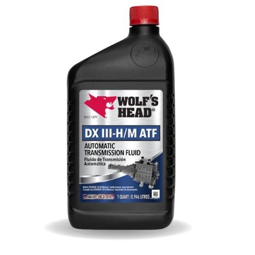Wolf's Head Q222 DX III-H/M Automatic Transmission Fluid, 1 Quart