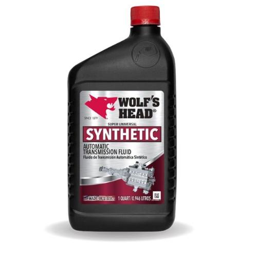 Wolf's Head Q222FS Super Universal Synthetic Automatic Transmission Fluid, 1 Quart